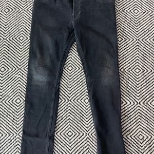 Allsaints dark grey Cigarette jeans
